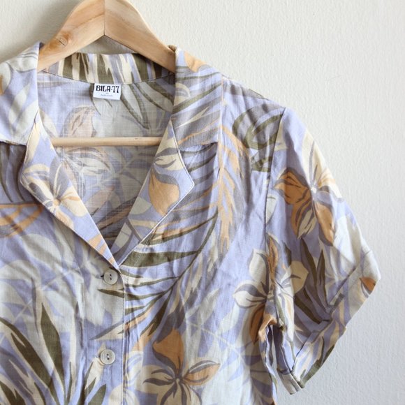 BILA 77 Pastel Print Shorts & Top 2 Piece Coordinating Set - Picture 4 of 14